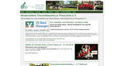 Desktop Screenshot of mvpfahlheim.de